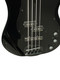 Lakland Skyline 44-64 GZ FRETLESS, Gloss Black 4 String Bass At Bass Central