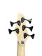 Dingwall, NG3, LEft Handed, 5 String, Fanned Fret, ducati White