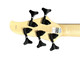Dingwall D-Roc 5, Matte Vintage Burst w/ Pau Ferro  5 String Bass At Bass Central