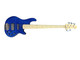 Lakland 5502 Deluxe Trans Blue 5 String Bass Guitars At Bass Central