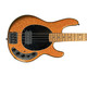 Ernie Ball Musicman Dark Ray Gold Bar Bass Guitar At Bass Central
