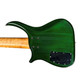 US Masters Trans Green/Maple Used 5 String Bass At Bass Central