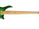 US Masters Trans Green/Maple Used 5 String Bass At Bass Central