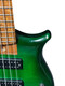US Masters Trans Green/Maple Used 5 String Bass At Bass Central
