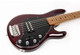 Ernie Ball Music Man StingRay 5 H Special, Translucent Oxblood 5 String Bass At Bass Central