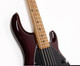 Ernie Ball Music Man StingRay 5 H Special, Translucent Oxblood 5 String Bass At Bass Central