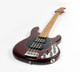 Ernie Ball Music Man StingRay 4 HH Special, Translucent Oxblood  4 String Bass At Bass Central