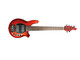 Ernie Ball Music Man Bongo 6 HH, Blood Orange 6 String Bass At Bass Central