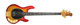 Ernie Ball Music Man StingRay 4 H Special, Cherry Punch / Ebony 4 String Bass At Bass Central
