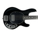 Ernie Ball Music Man StingRay 4 "DarkRay", Obsidian Black / Ebony 4 String Bass At Bass Central