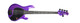 Ernie Ball Music Man StingRay 5 "DarkRay", NEW COLOR Plasma Purple / Ebony 5 String Bass At Bass Central