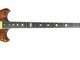 Alembic Stanley Clarke Sign Deluxe, Walnut/ Ebony / Red Side LED's 4 String Bass At Bass Central