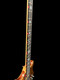 Alembic Stanley Clarke Sign Deluxe, Walnut/ Ebony / Red Side LED's 4 String Bass At Bass Central