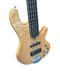 Skyline 55-02 Deluxe FRETLESS, Quilt w/ Lined Ebony 5 String Bass At Bass Central