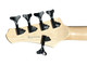 MTD Kingston KZX 5 (V1) FRETLESS LINED Mocha / Ebanol, USA Bartolini  5 String Bass At Bass Central