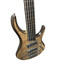 MTD Kingston KZX 5 (V1) FRETLESS LINED Mocha / Ebanol, USA Bartolini  5 String Bass At Bass Central