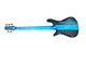 Spector USA NS-5XL, Bahama Blue w/ Pau Ferro a nd HAZ-LAB Preamp 9.7 LBS  5 String Bass At Bass Central
