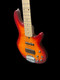 Lakland Skyline 55-02 Deluxe, Honey Burst Quilt Maple Top 5 String Bass At Bass Central