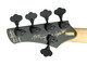 MTD Norm Stockton Sign (USA), Blue / Birdseye Maple  5 String Bass At Bass Central