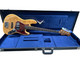 Fender Custom Shop NOS Artisan Jazz Bass, Aged Natural Flame Maple Burl/Roasted Maple Bass in case