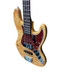 Fender Custom Shop NOS Artisan J Bass, Flame Maple Burl/Rosewood Front angle right