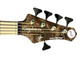 MTD Kingston KZX 5 (V2) *RARE* Mocha / Maple, USA Bartolini 5 String Bass At Bass Central