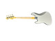 Fender Custom Shop 1965 Journeyman J Bass, Faded Inca Silver/Rosewood Back Full
