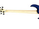 Dingwall Combustion 5 (3 Pickup), Indigo Burst / Maple 5 String Bass At Bass Central