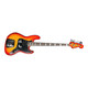Fender Custom Shop 1975 Faded Cherry Sunburst Jazz Bass  4 String Bass At Bass Central