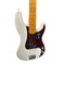 Fender AM Pro II Precision, Olympic White / Maple  4 String Bass At Bass Central