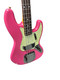 Fender Custom Shop Time Machine Journeyman 1965 Jazz Bass, Faded Dakota Red/Rosewood Front Angle Right