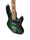 Sandberg Cal. TM-4 Superlight, Green Burst with Pau Ferro 4 String Bass At Bass Central