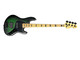 Sandberg Cal. TM-4 Superlight, Green Burst with Roasted Maple/ Roasted BEM FB 4 String Bass At Bass Central