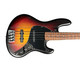 Sandberg California TT-4 SuperLight, 3-Tone Sunburst with Pau Ferro 4 String Bass At Bass Central