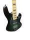 Sandberg Cal. TM-4 Superlight, Green Burst with Maple Neck/ Maple FB, Black Blocks  4 String Bass At Bass Central