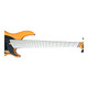 Dingwall NG3 6, (3) Pickup, Lamborghini Orange/ Maple B-STOCK 6 String Bass At Bass Central