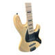 Sandberg Cal. TT-4 , Natural Maple Black Blocks 4 String Bass  At Bass Central