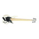 Dingwall NG-3 (6), Ducati White / Maple  6 String Bass At Bass Central
