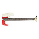 Dingwall SP1 (4) Ducati White Matte  4 String Bass At Bass Central