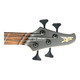 Dingwall D-Roc 4, Ducati White/ Pau Ferro B-STOCK (Cannot Find Flaw) 4 String Bass At Bass Central