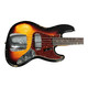 Fender Custom Shop Time Machine Heavy Relic 1961 Jazz Bass, Faded Bleached 3 Tone Sunburst /Rosewood 4 String Bass At Bass Central