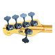Yamaha BBP 35, Midnight Blue / Rosewood 5 String Bass At Bass Central