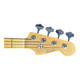 Fender Custom Shop Postmodern PJ, Aged Inca Silver/Maple  4 String Bass At Bass Central