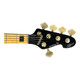 Sandberg Ida Nielsen (5), Soft-Aged Black / Birdseye Maple  5 String Bass At Bass Central