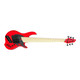 Dingwall NG-3 (6), Ferrari Red / Maple RARE 6 String Bass At Bass Central