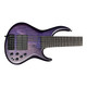 MTD USA  Super 6, Trans Purple/Ash /Rosewood 6 String Bass At Bass Central
