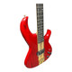 Aria Pro II SB-1000, Paduak Red with Ebony 4 String Bass At Bass Central
