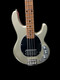 Ernie Ball StingRay 4 H SHORT SCALE, Ghostwood/ Roasted Maple 4 String Short Scale Bass At Bass Central