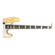 Fender Custom Shop 1975 NOS Jazz Bass, Natural/Rosewood  4 String Bass At Bass Central