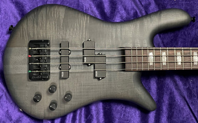 Spector Euro 4 LX, Black Stain Matte with Rosewood *Factory